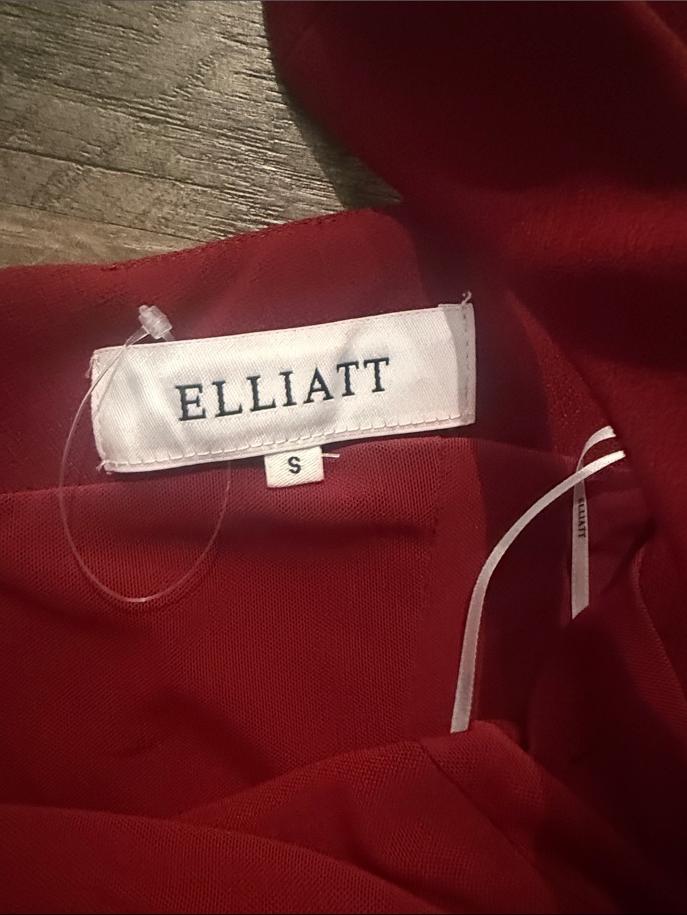 elliatt evanora red wine high low 3d floral applique maxi gown dress 
 NEW - Picture 6 of 7